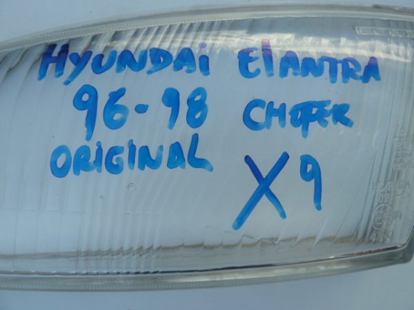 optico vidrio de optico hyundai elantra 1997 1998 chofer original - Imagen 2