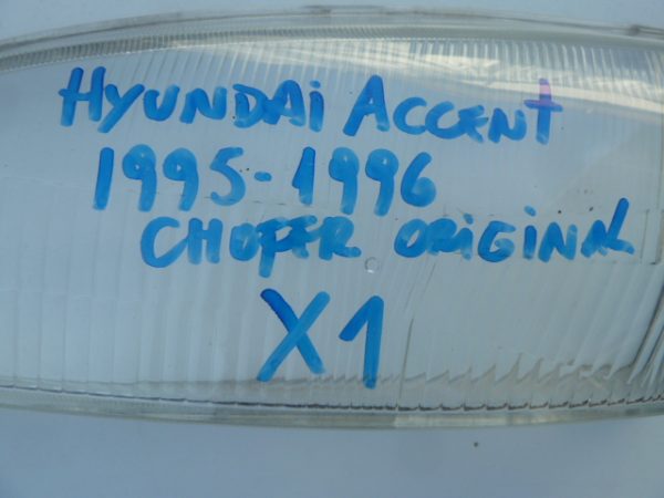 optico vidrio de optico hyundai accent 1995 1996 chofer original - Imagen 2