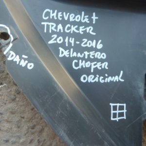 Guardafango chevrolet tracker 2014 2016 delantero chofer daños