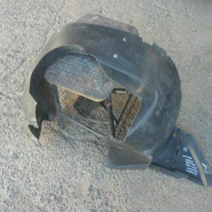 Guardafango chevrolet tracker 2014 2016 delantero chofer daños