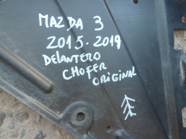 Guardafango mazda 3 2015 2019 delantero chofer daños - Imagen 4