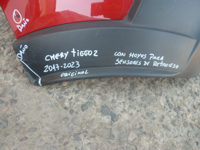 Parachoque chery tiggo 2 2017 2023 trasero original daños - Imagen 6