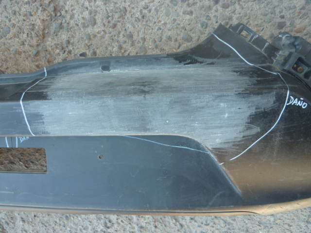 Parachoque renault kwid 2016 2023 trasero original daños - Imagen 4
