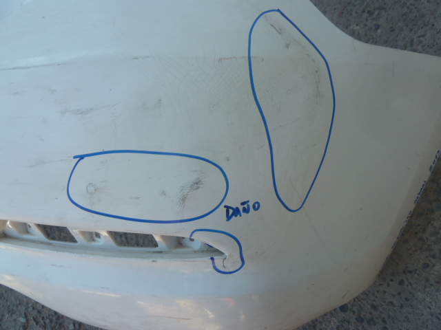 Parachoque grand i10 sedan 2015 2016 trasero original daños - Imagen 9