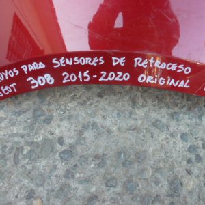 Parachoque peugeot 308 2012 2020 trasero original daños