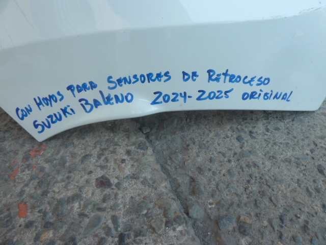 Parachoque suzuki baleno 2024 2025 trasero original daños - Imagen 5