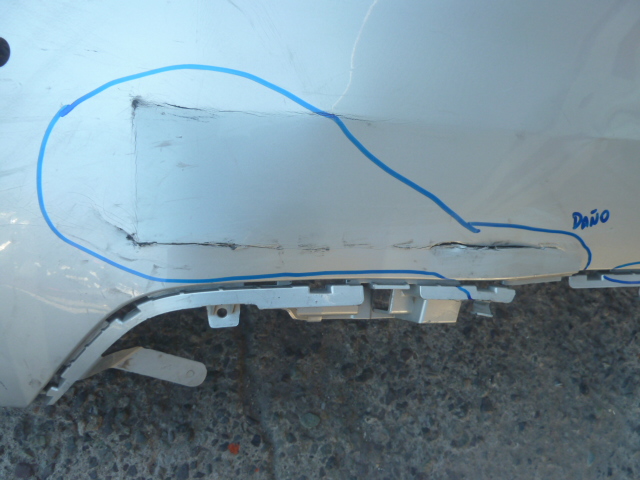 Parachoque peugeot 308 2012 2020 trasero original daños - Imagen 9