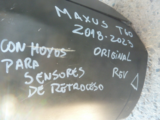 Parachoque maxus t60 2018 2023 trasero original daños - Imagen 3