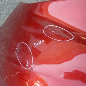 Parachoque mazda 3 sedan 2015 2018 trasero original daños