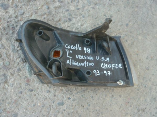 Foco punta intermitente corolla americano 1993 1997 chofer  daños - Imagen 4