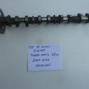 Eje de levas toyota yaris 1.5 2007 2009 2010 2012 de escape