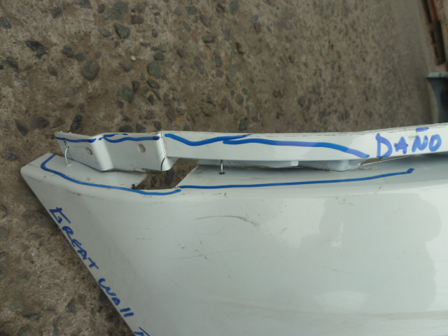 Parachoque great wall poer plus 2021 2023 delantero daños - Imagen 4