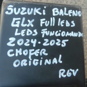 Optico suzuki baleno glx 2024 2025 chofer full leds daños