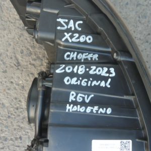 Optico jac x200 2018 2021 2023 chofer halogeno daños