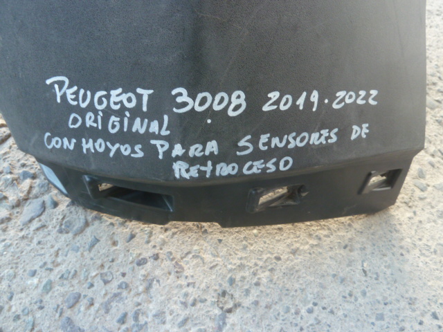 Parachoque peugeot 3008 2019 2022 trasero daños - Imagen 4