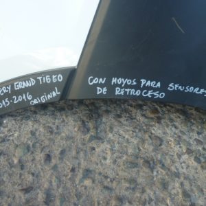 Parachoque chery grand tiggo 2015 2016 trasero daños