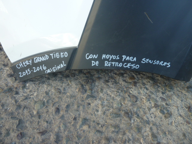 Parachoque chery grand tiggo 2015 2016 trasero daños - Imagen 2