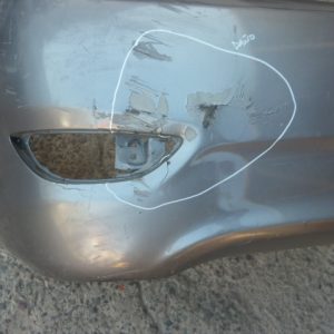 Parachoque accent rb 2012 2019 trasero daños