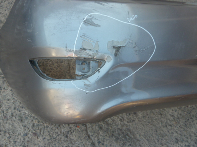 Parachoque accent rb 2012 2019 trasero daños - Imagen 2