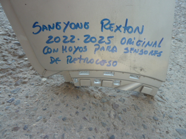 Parachoque ssangyong rexton 2022 2025 trasero daños - Imagen 9