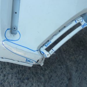 Parachoque suzuki fronx 2024 2025 trasero daños