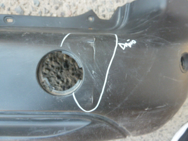 Parachoque peugeot partner k9 2019 2023 trasero daños - Imagen 5