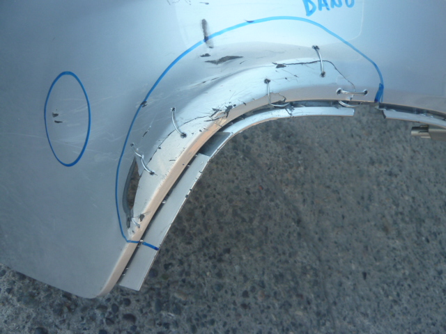 Parachoque chery tiggo 8 2018 2019 2021 trasero daños - Imagen 5