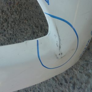 Parachoque mazda 2 2016 2023 delantero daños