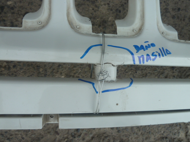 Parachoque jeep compass 2012 2017 delantero daños - Imagen 2