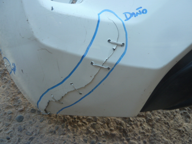 Parachoque nissan navara 2021 2025 delantero daños - Imagen 3