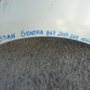Parachoque nissan sentra b17 2017 2018 delantero daños