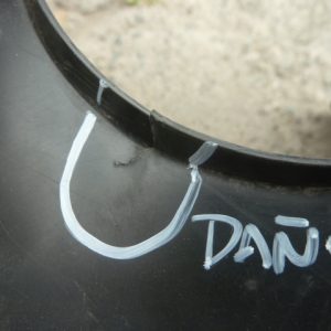 Guardafango kia sportage 2019 2020 delantero Chofer daños