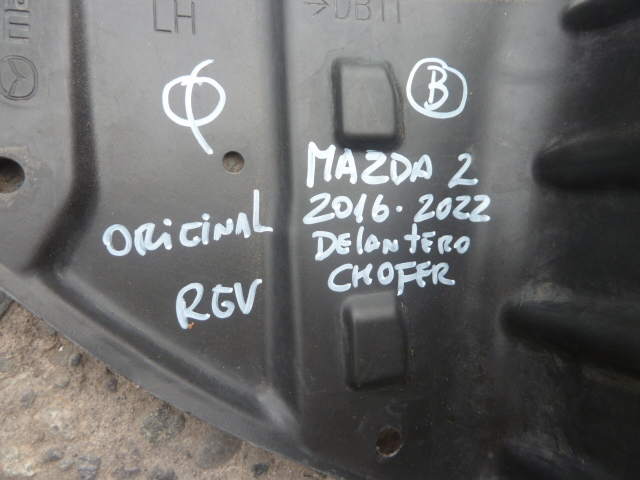 Guardafango mazda 2 2016 2022 delantero chofer - Imagen 4