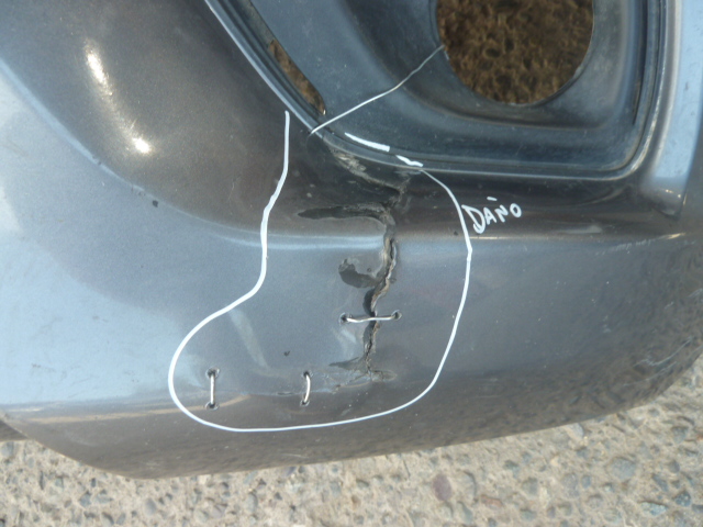 Parachoque chevrolet np300 4x4 ancho 2017 2021 delantero daños - Imagen 7