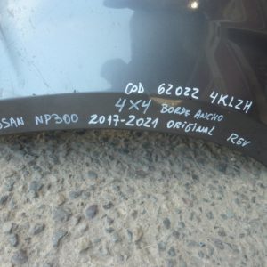 Parachoque chevrolet np300 4×4 ancho 2017 2021 delantero daños