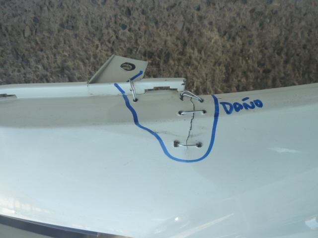 Parachoque foton midi cargo 2021 2022 delantero daños - Imagen 3