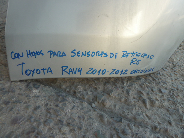 Parachoque toyota rav4 2010 2012 trasero daños - Imagen 5