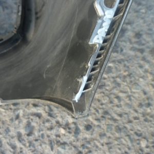 Parachoque kia morning ex 2016 original trasero daños