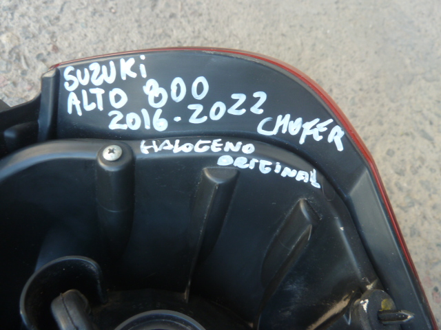 Foco suzuki alto 800 2019 2022 trasero chofer - daños - Imagen 2