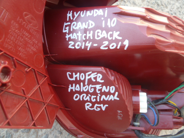 Foco grand i10 hatchback 2014 2019 trasero chofer - daños - Imagen 2