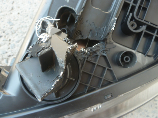 Optico kia carnival 2016 2018 halogeno/leds copiloto daños - Imagen 2