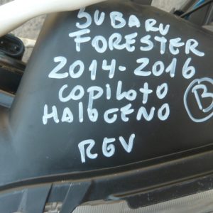 Optico subaru forester 2014 2016 halogeno original copiloto