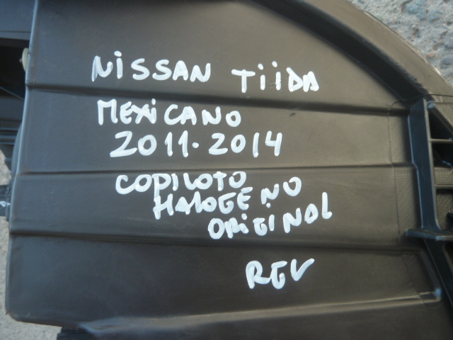 Optico nissan tiida mexicano 2011 2014 copiloto daños - Imagen 2