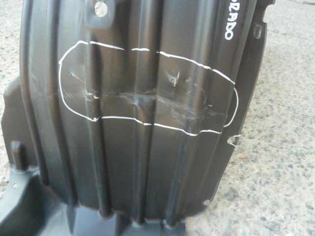 Guardafango mazda 3 2015 2018 delantero chofer daños - Imagen 3