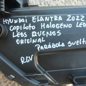 Optico hyundai elantra 2022 halog/leds copiloto – daños