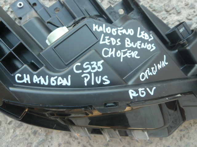 Optico changan cs35 plus 2022 2024 halogeno/leds chofer daños - Imagen 2