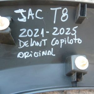 Moldura paso rueda jac t8 2021 2025 delantera copiloto daños