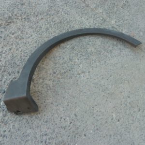 Moldura paso rueda hyundai santa fe 2015 2018 delantera copiloto