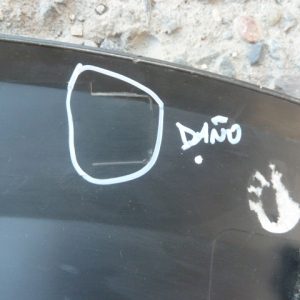 Moldura paso rueda Jac js8 2022 2025 delantera copiloto daños