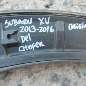 Moldura paso rueda subaru xv 2013 2016 delantera chofer daños